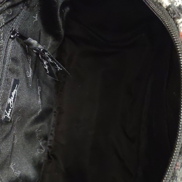 Vera Bradley Black and White Plaid Shoulder Bag - Picture 9 of 11